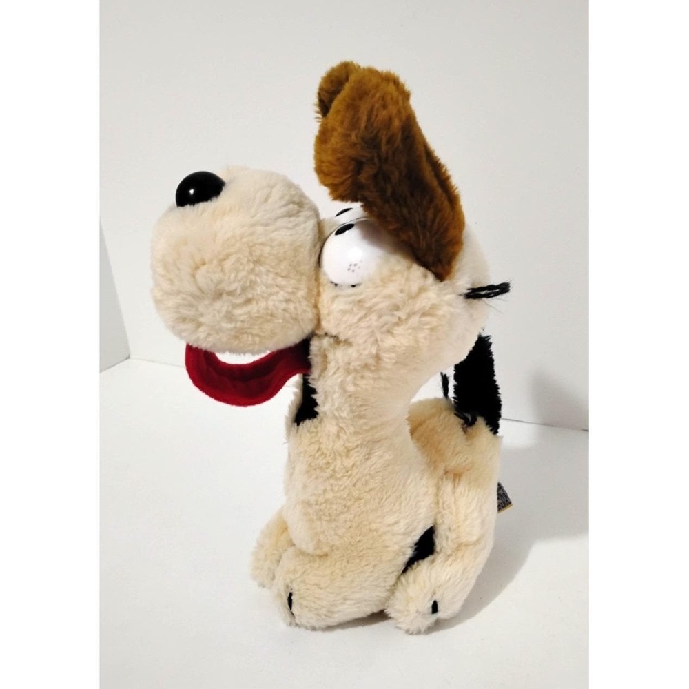 Vintage 1983 Dakin Garfield Odie the Dog Plush Stuffed Animal Curly Tongue Korea